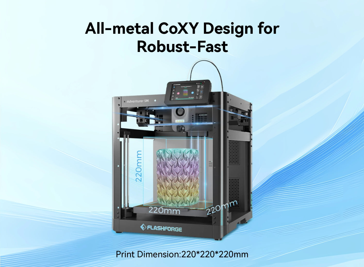 all-metal coxy design for robust-fast