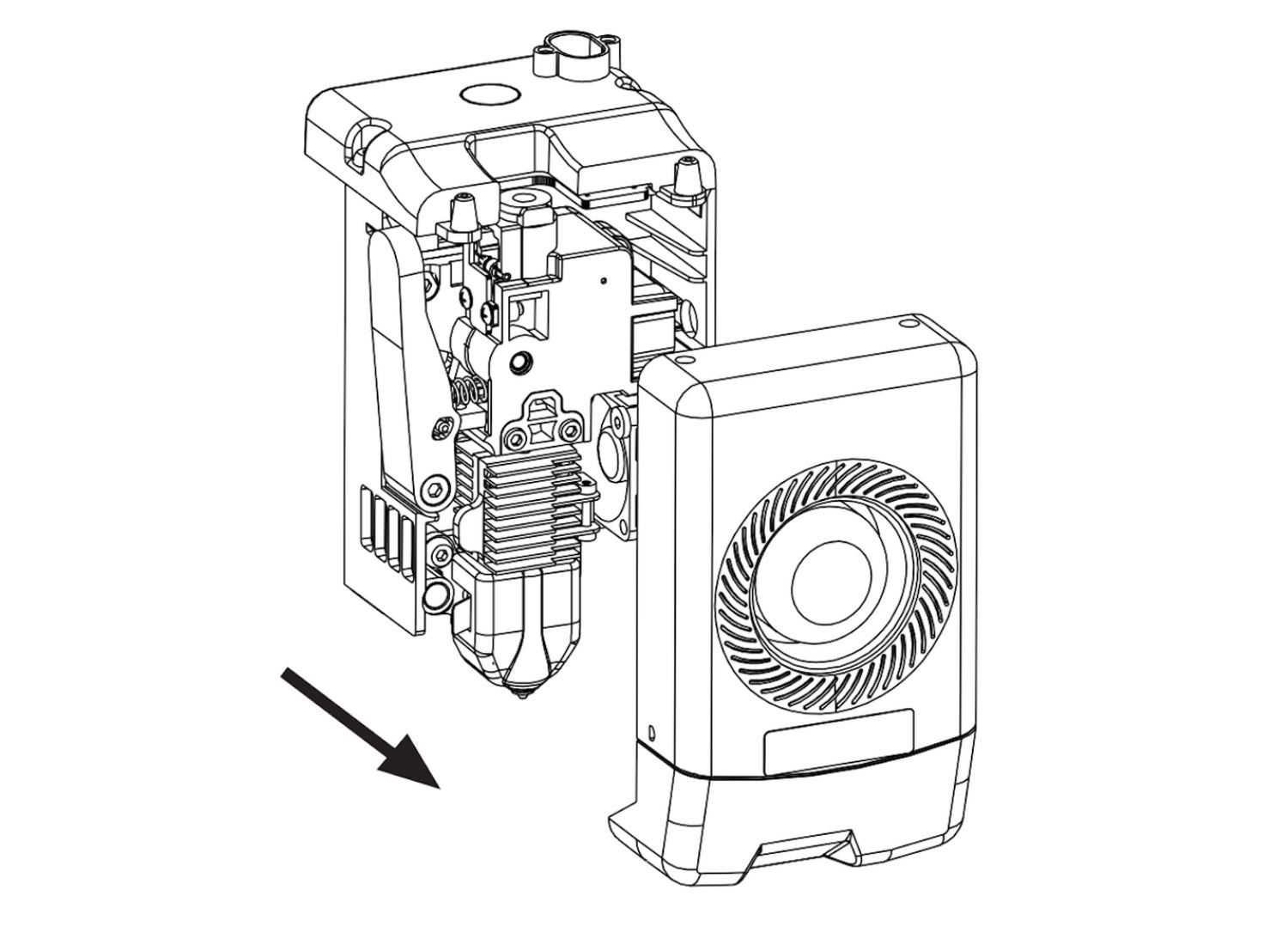 replace the nozzle of AD5X