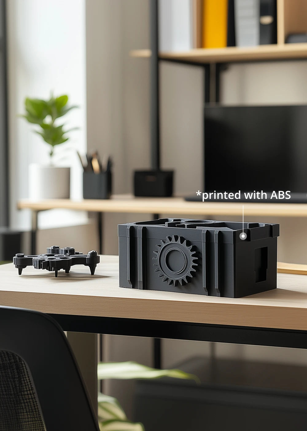 3d printed box with abs