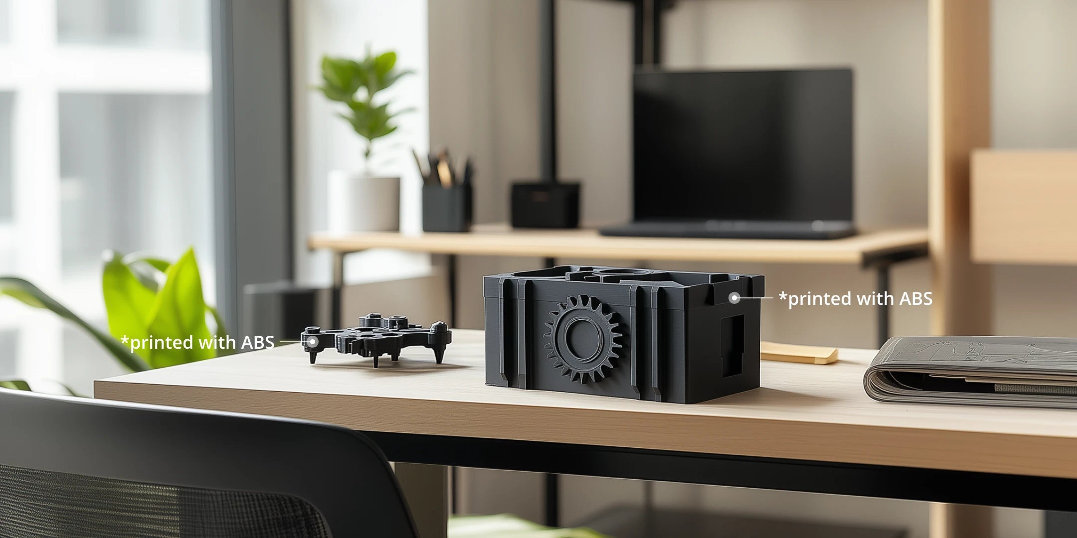 3d printed box with abs