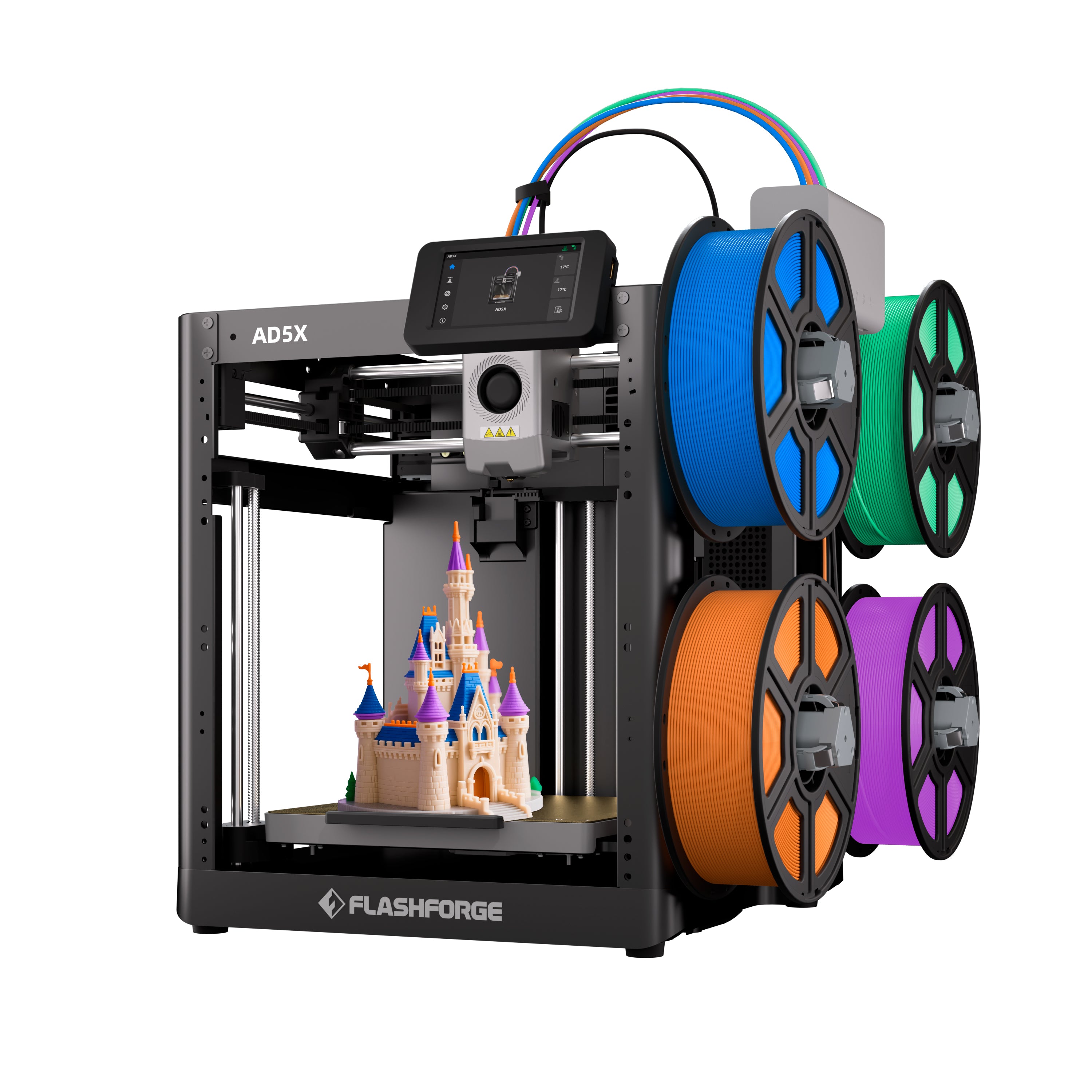 ad5x with castle model