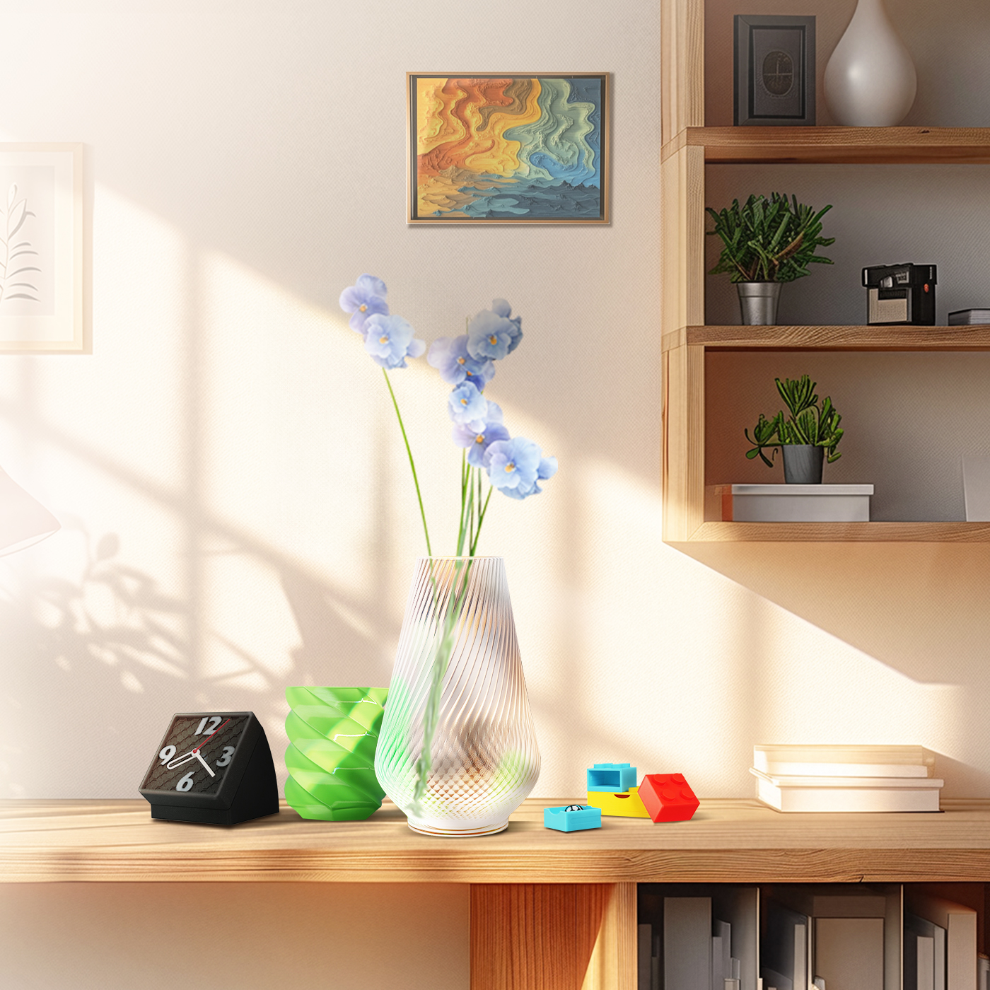 create unique home Décor with 3d printing