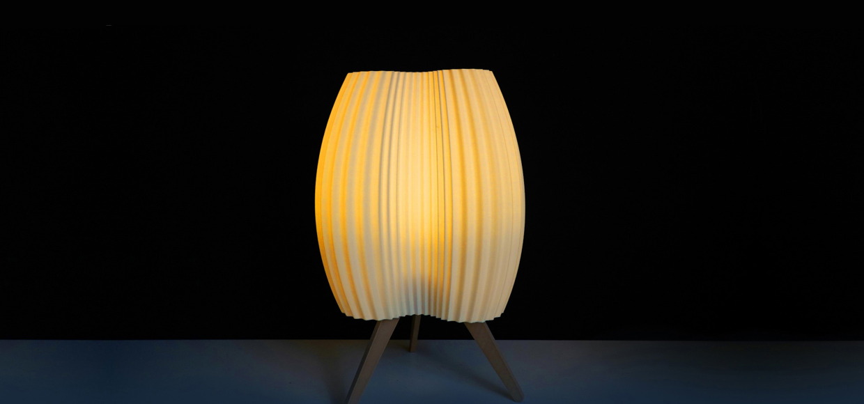 A Lamp Shade Printed by Adventurer 5M Pro 3D Printer