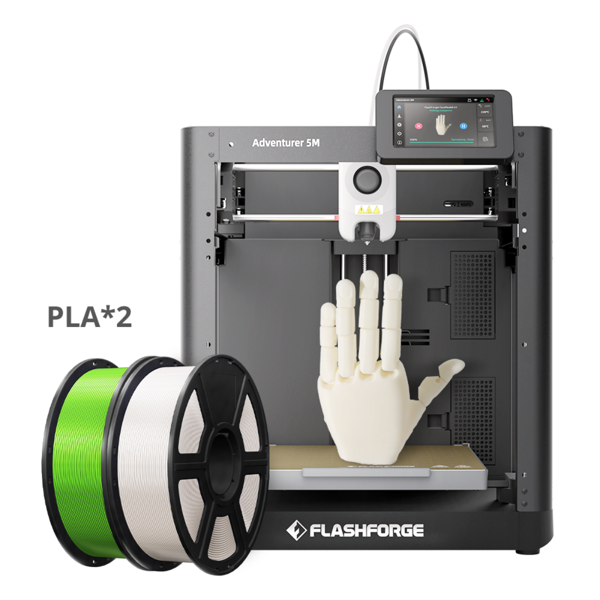 Adventurer 5m with 2 roll pla