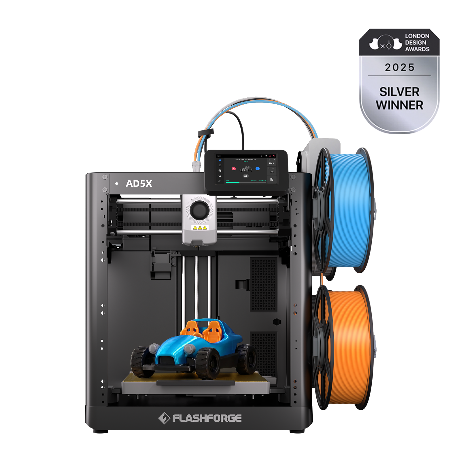 Flashforge AD5X – Multicolor 3D Printer for High-Speed, Full-Color Printing