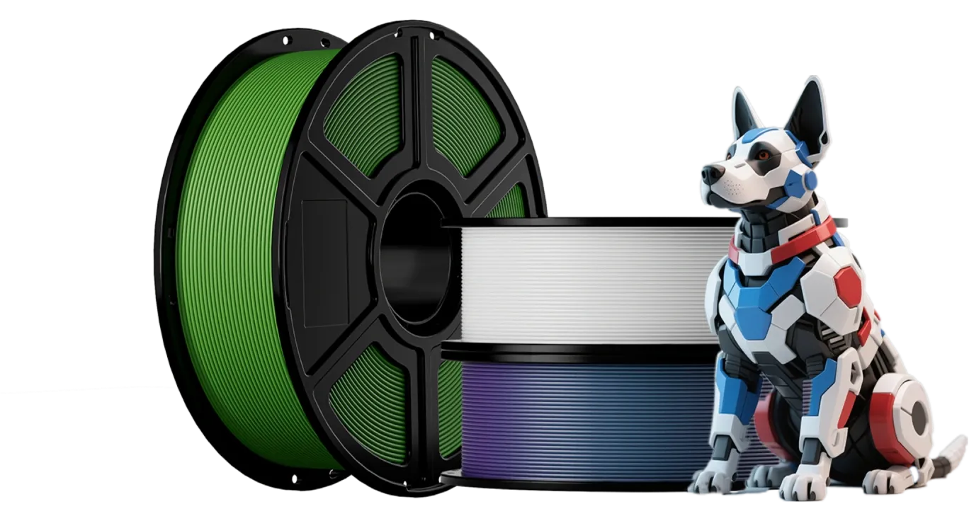 PLA Silk Dual Color Filament