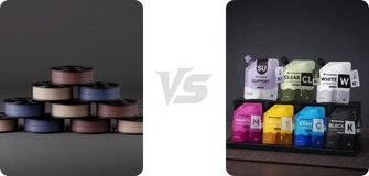 CJ270 automatic multi-resin color mixing versus filament stockpiling