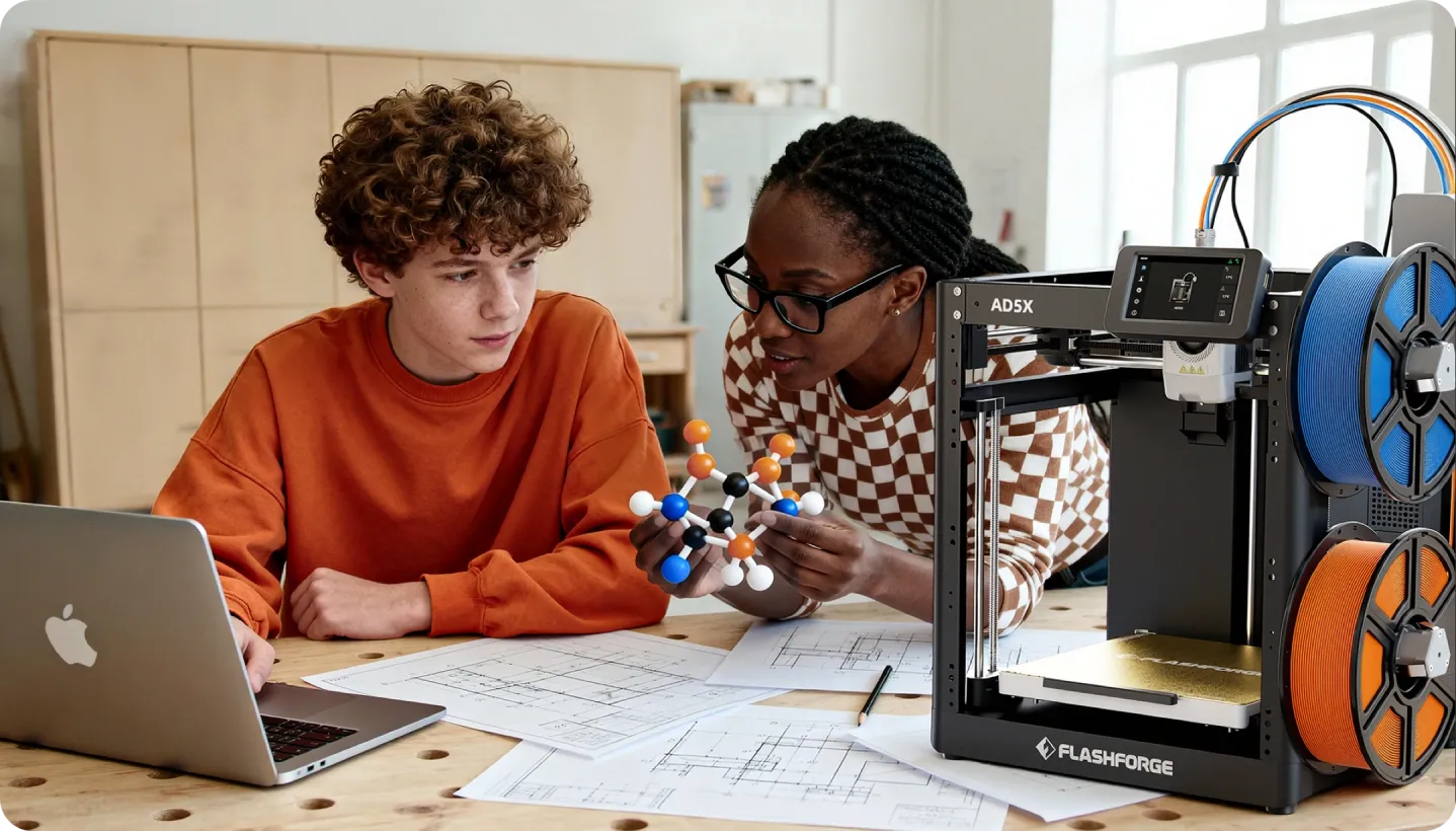 Smarter Color, No Overkill - 4-color printing demonstration