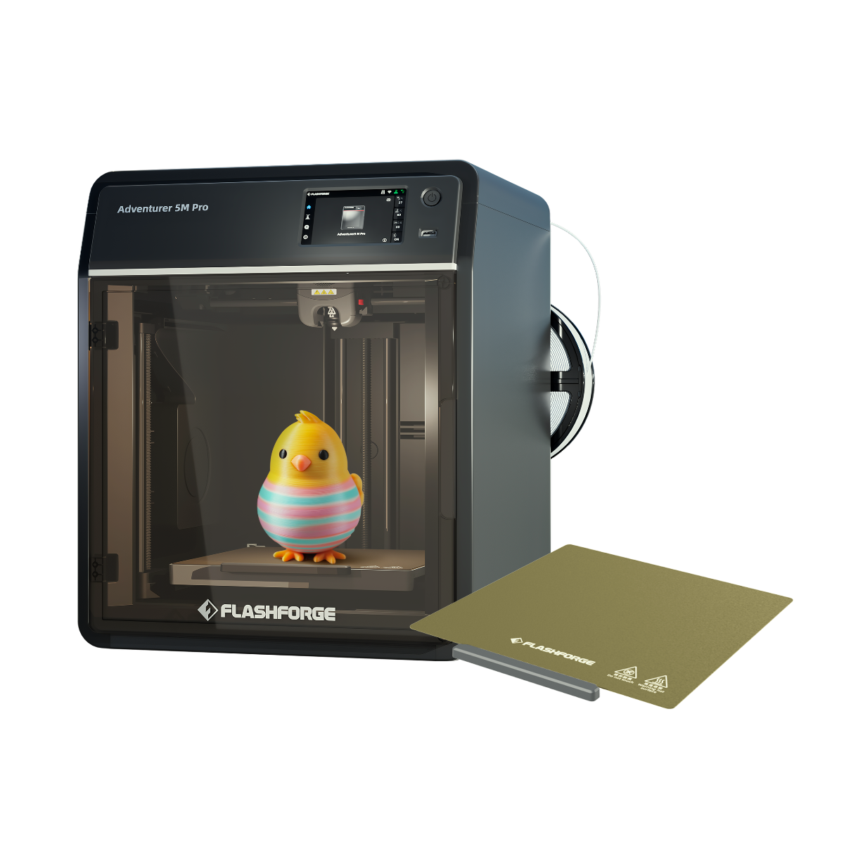 adventurer 5m pro with build plate