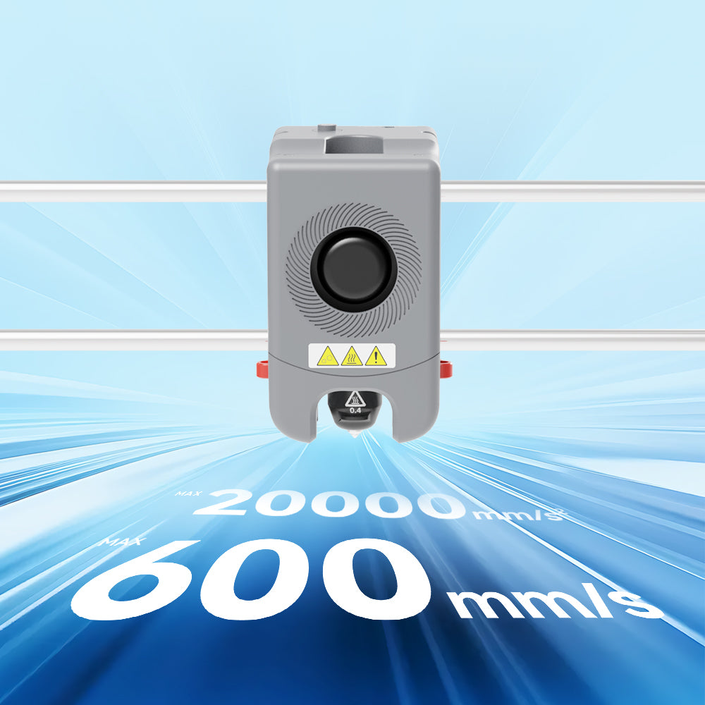 600mm/s printing speed