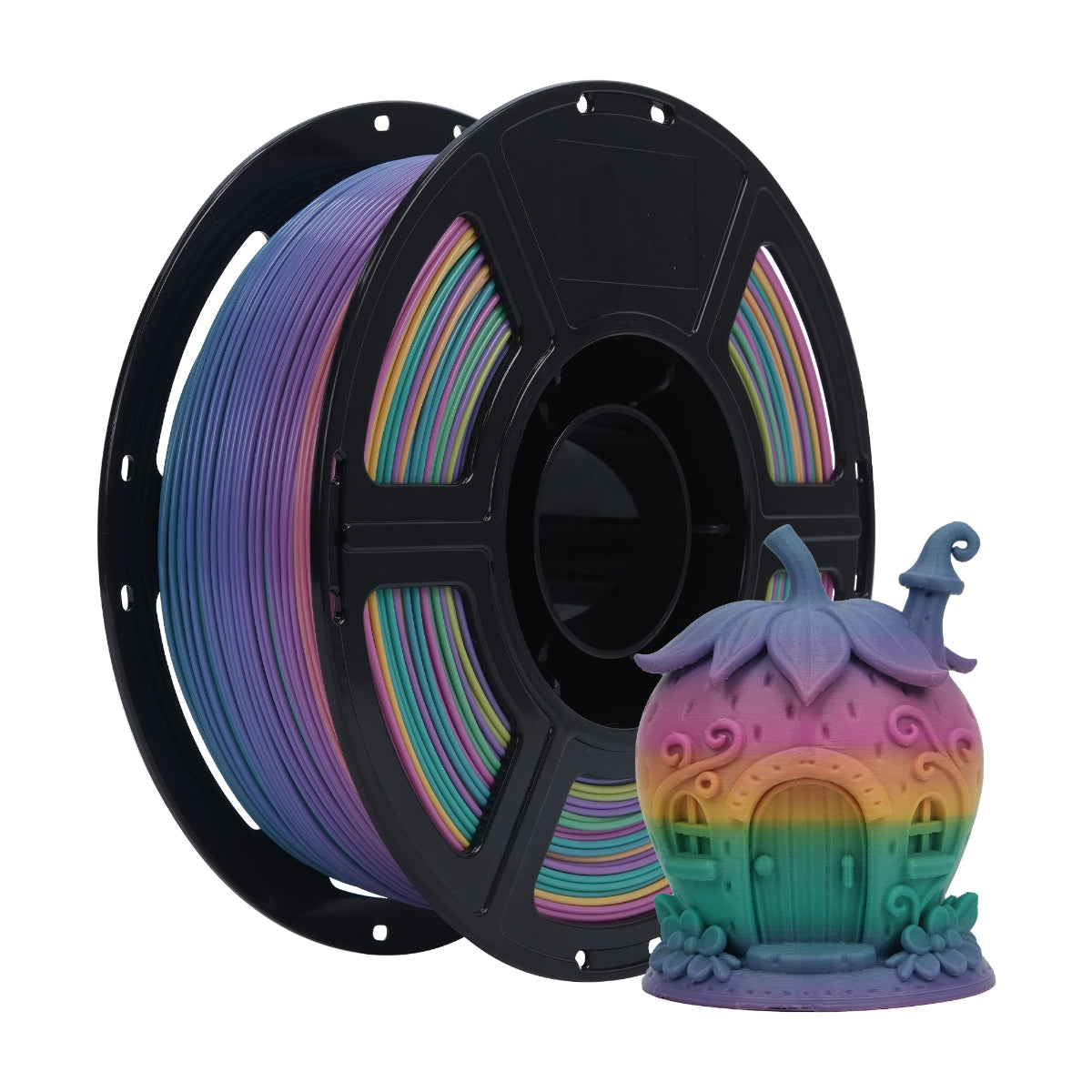 Flashforge HS  PLA Rainbow Filament