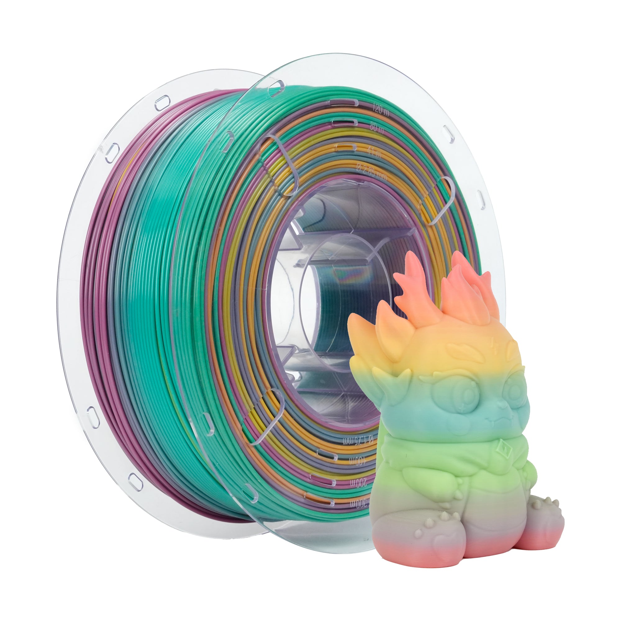 Flashforge HS  PLA Rainbow Filament